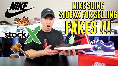 stockx fake nikes|nike lawsuit against stock x.